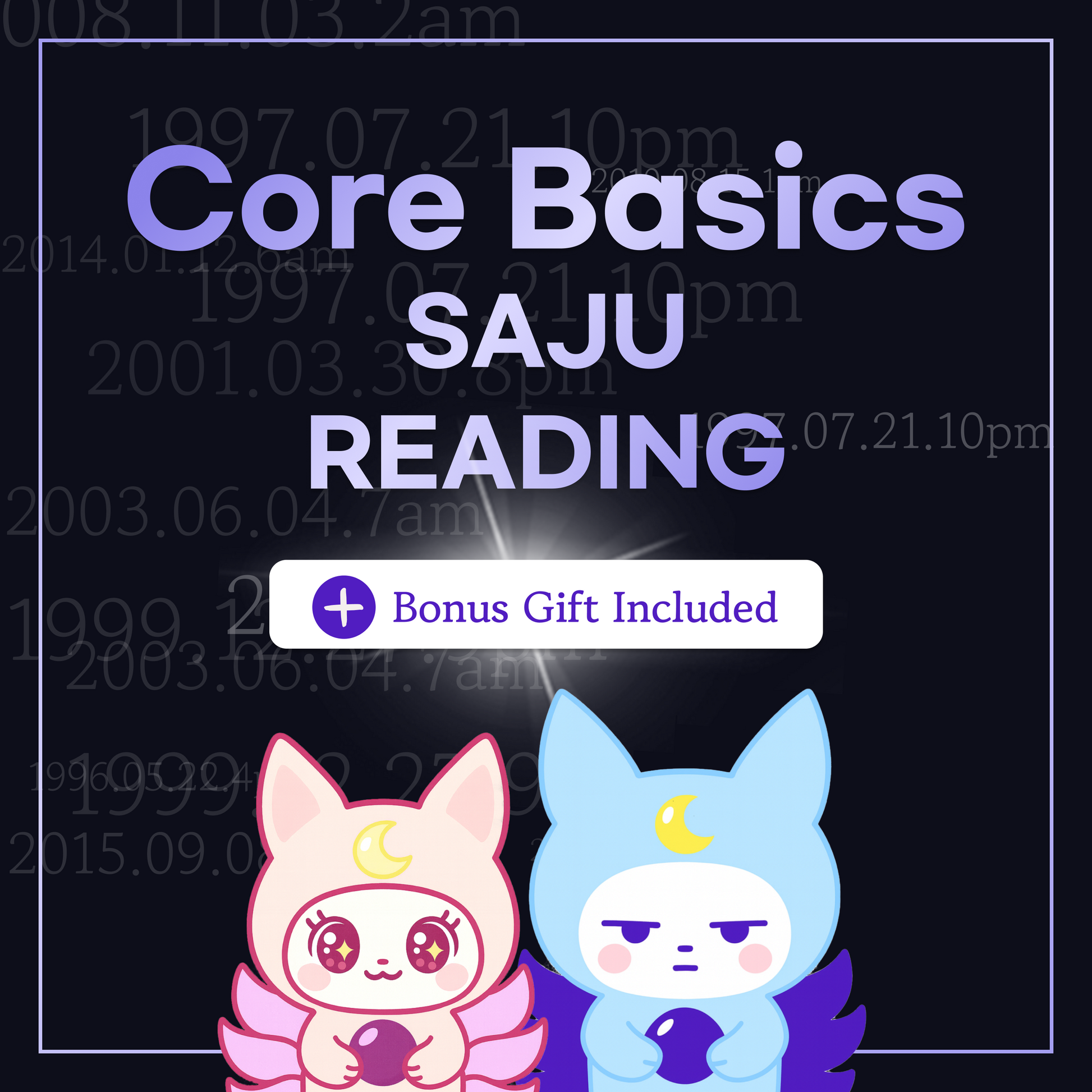 Saju : Korean Fortune Telling Core Basics Report (7-Page Report)