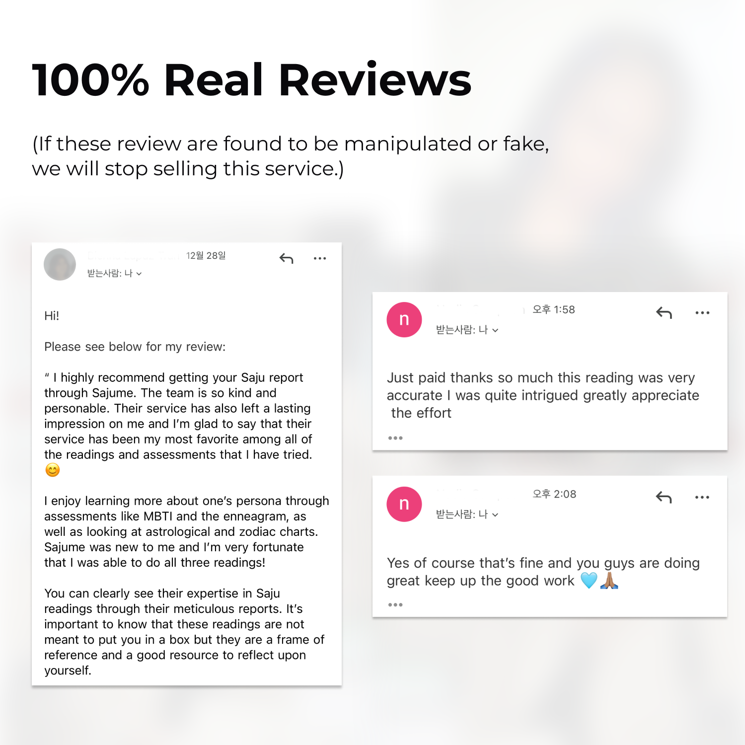 Saju : Korean Fortune Telling Core Basics Report (7-Page Report)