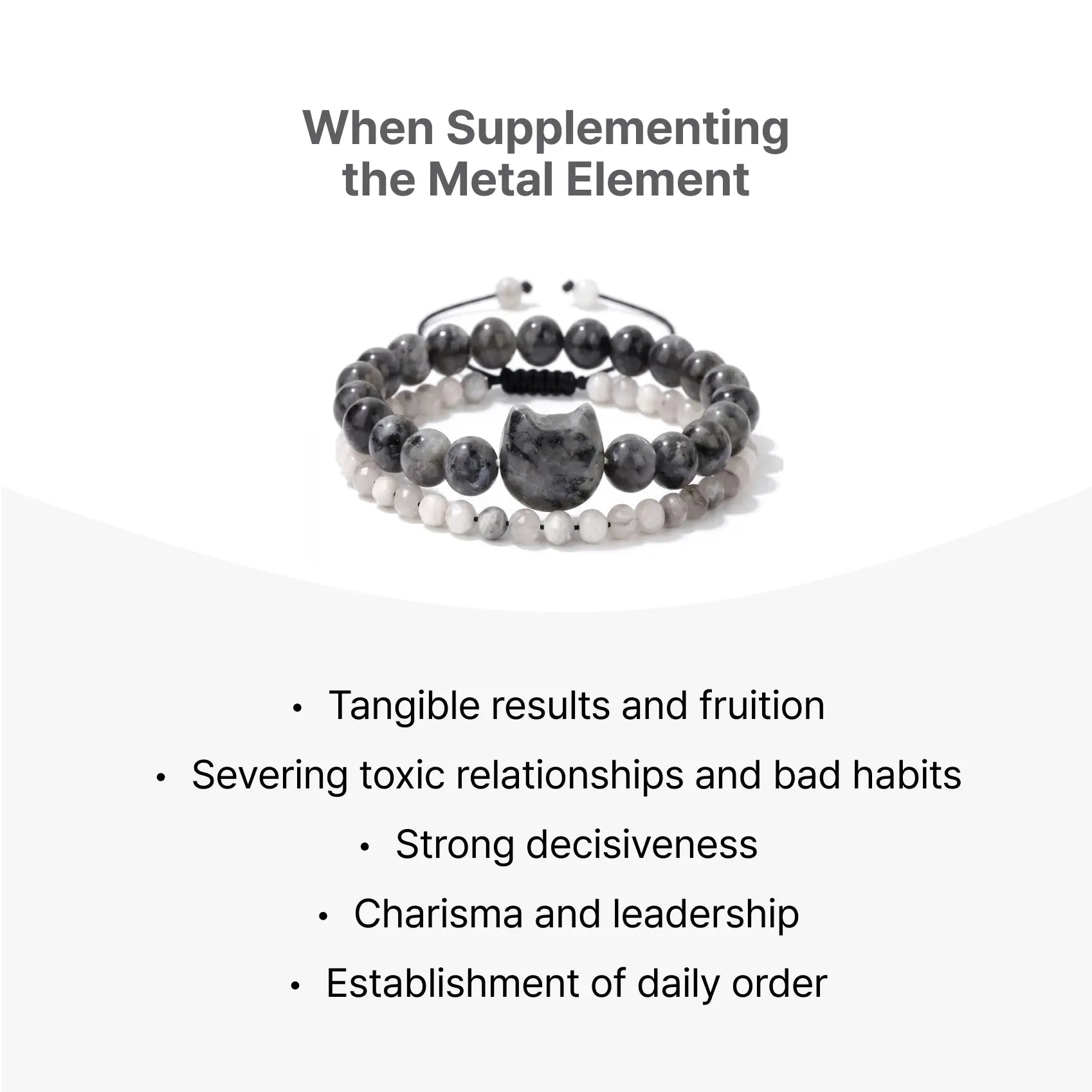 🍀 Your Personal Lucky Element Bracelet (2 in 1 layered)